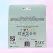 Whimsy Beauty Kids Lip Gloss Set | 5 Moisturizing Lip Glosses with Vitamin E, Shea Butter & Jojoba Oil | Non-Toxic Lip Gloss Kit for Girls, Kids & Pre-Teens | Pretend Play Pack