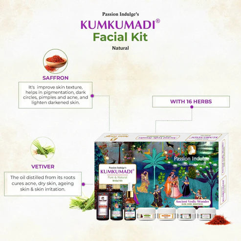 Passion Indulge Kumkumadi Pro-Bridal Facial Kit