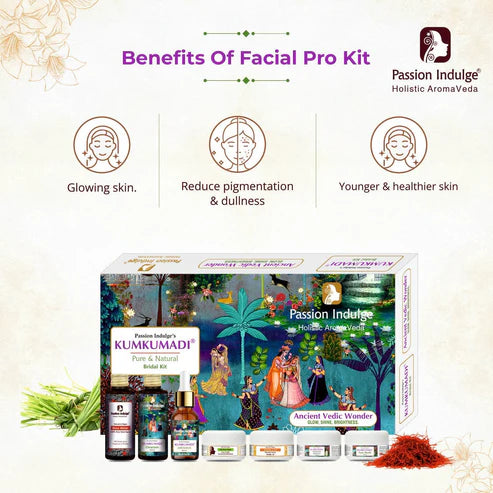 Passion Indulge Kumkumadi Pro-Bridal Facial Kit