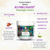 Passion Indulge Kumkumadi Tailam Massage Cream for Face