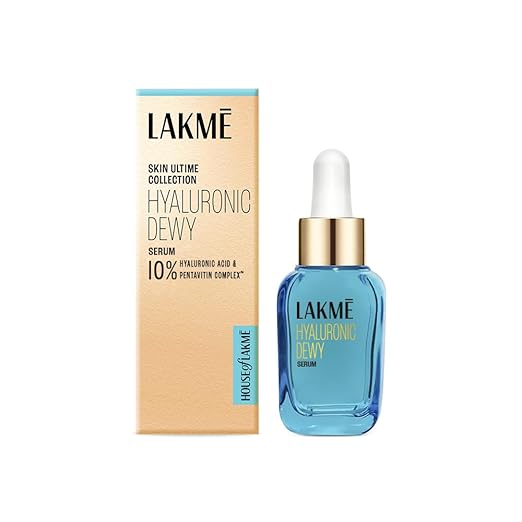 LAKMÉ Dewy Serum with 10% Hyaluronic Acid & Pentavitin Complex