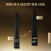 LAKMÉ Glitterati Gloss Liquid Liner|Long Lasting, Smudge Proof, Intense Black Color, Black