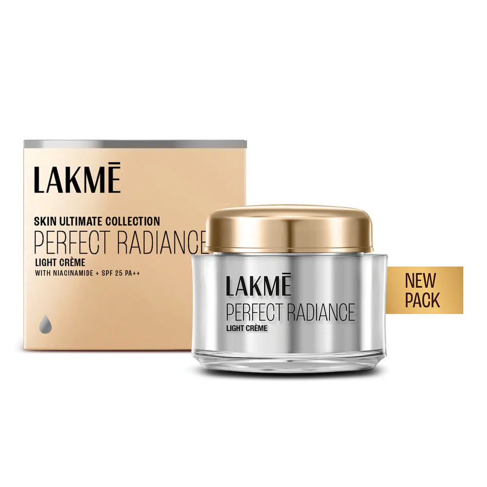 LAKMÉ Perfect Radiance Fairness Day Cream, 50g  Skin Lightening Light Cream, 50g