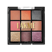 LAKMÉ Powder 9 In 1 Eyeshadow Blushbloom 11.7G - Matte, Shimmer And Metallic