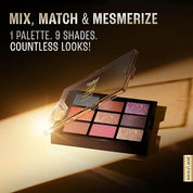 LAKMÉ Powder 9 In 1 Eyeshadow Blushbloom 11.7G - Matte, Shimmer And Metallic