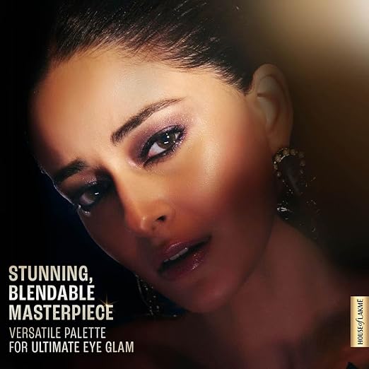 LAKMÉ Powder 9 In 1 Eyeshadow Blushbloom 11.7G - Matte, Shimmer And Metallic