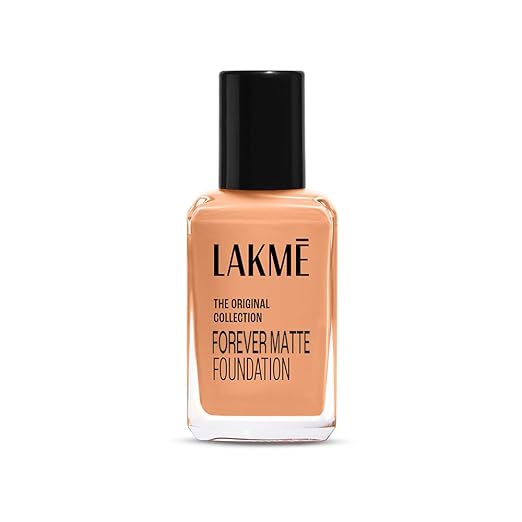 LAKMÉ Forever Matte Radiant Liquid Full Coverage Foundation For Superior For All Skin Coverage, Vit E, Lightweight & Water-Resist