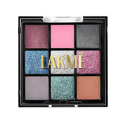 LAKMÉ Powder 9 In 1 Eyeshadow Blushbloom 11.7G - Matte, Shimmer And Metallic