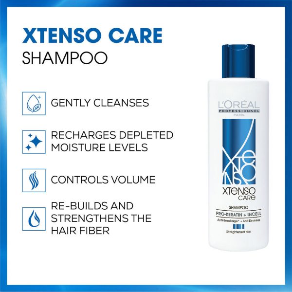 L’Oreal Professionnel X-Tenso Care Pro-Keratine + Incell Shampoo 250ml