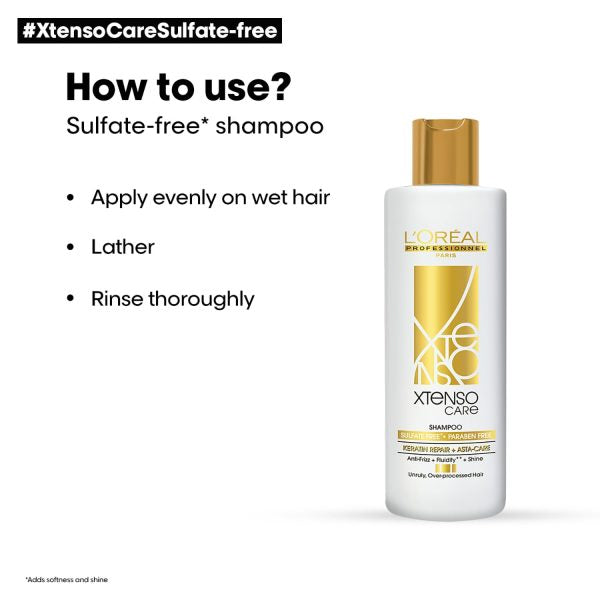 L’Oreal Professionnel X-Tenso Care Shampoo Sulfate Free 250ml