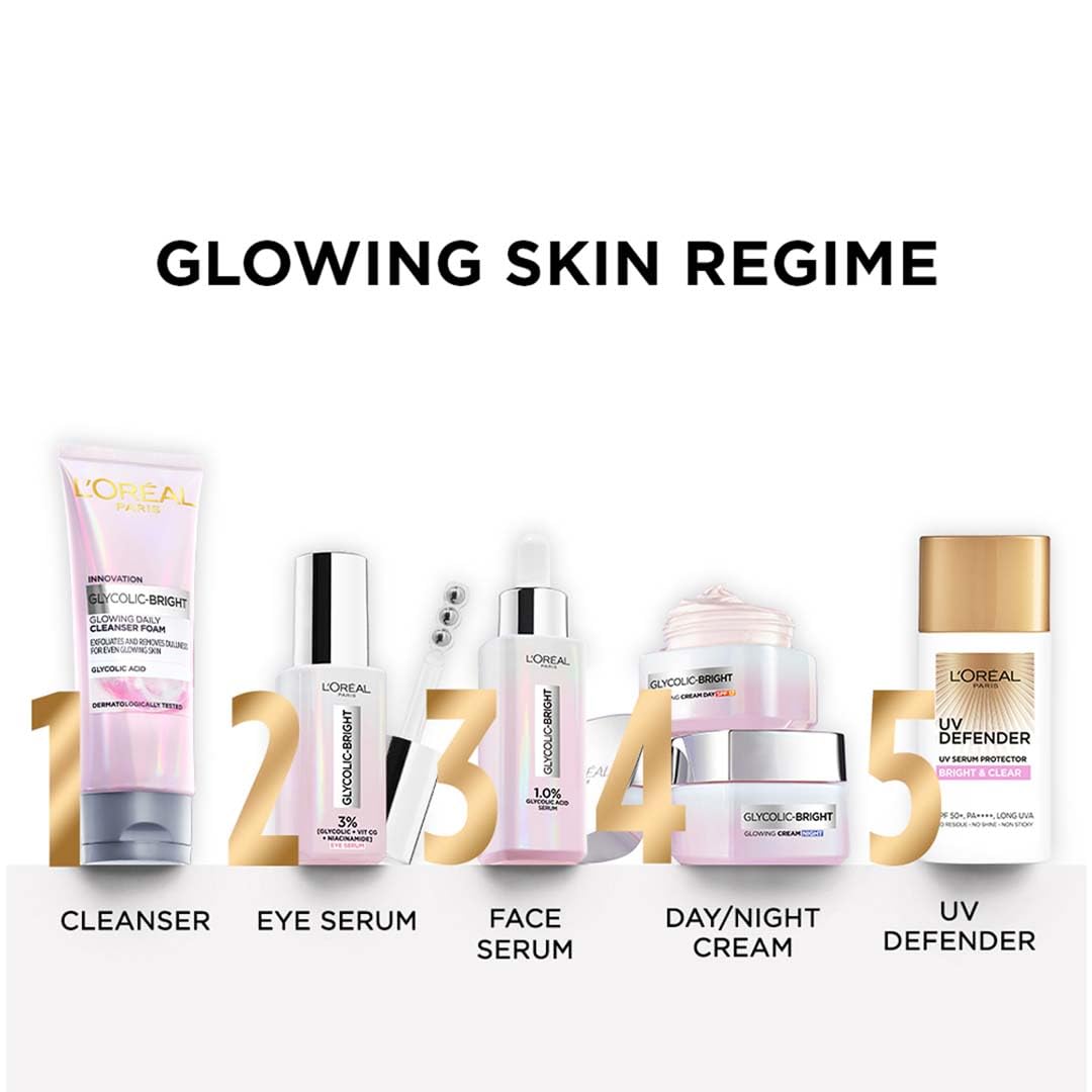 L'Oreal Paris Glycolic Bright Glowing Night Cream,