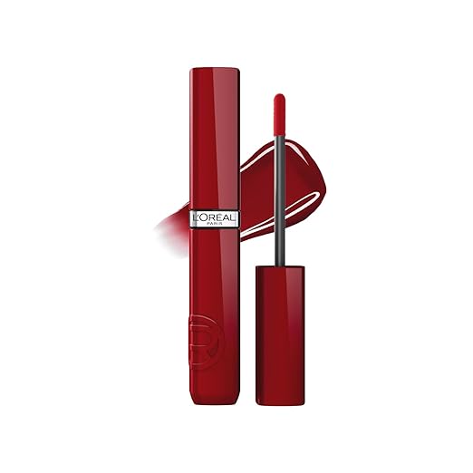 L'Oréal Paris Infallible Laque Resistance Lacquer-Like Shine Finish. 16H longwear lacquer lipstick. High-impact color, zero transfer