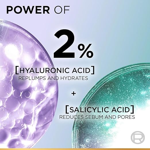 L’Oréal Paris Revitalift Hyaluronic Acid Oil Control Serum 2% Hyaluronic+ Salicylic Acid, 15ml
