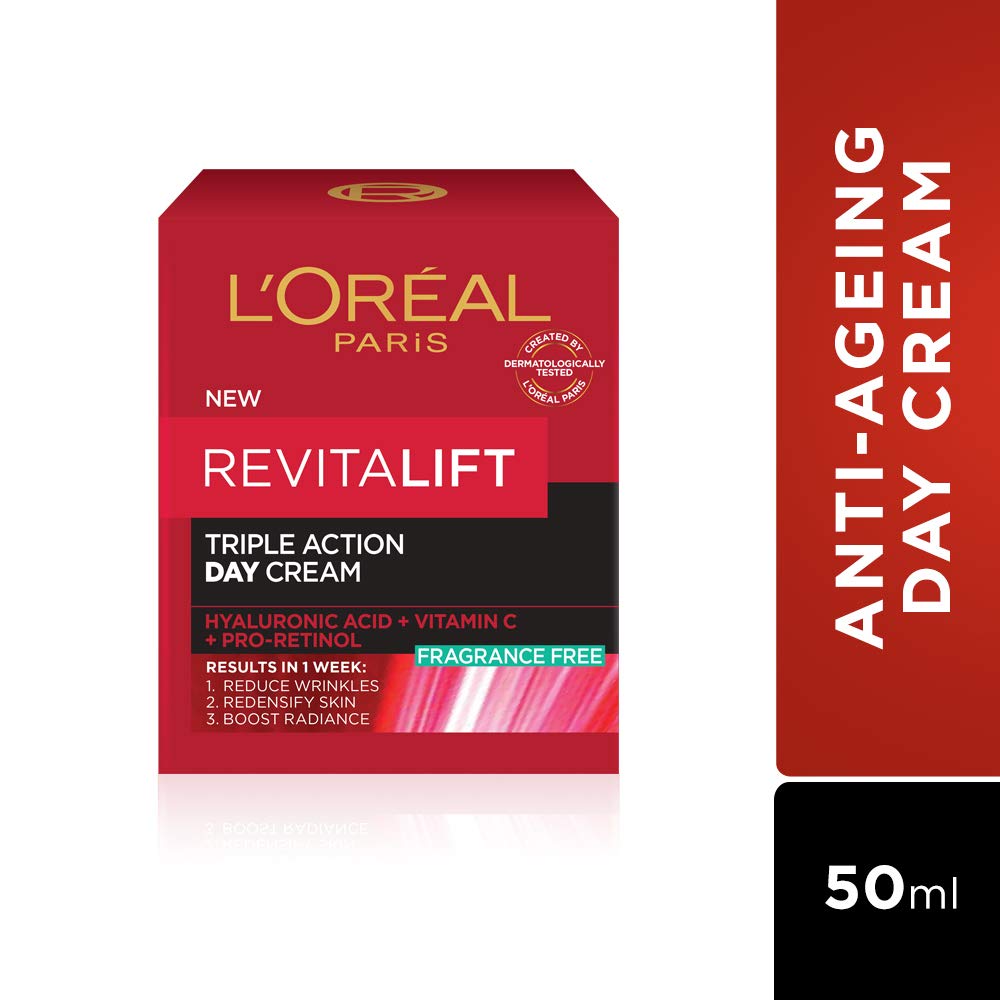 L'Oreal Paris Revitalift Triple Action Day Cream,