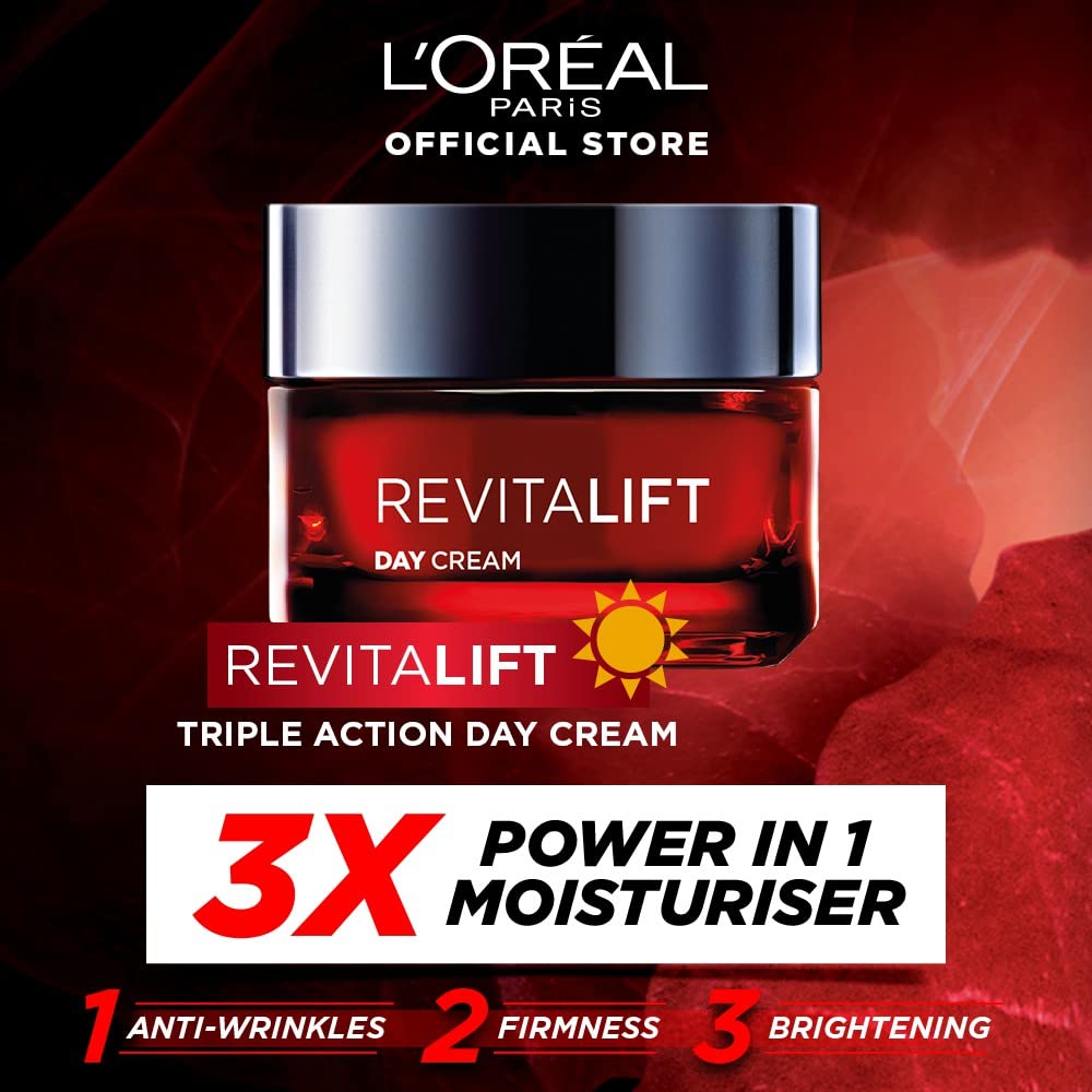 L'Oreal Paris Revitalift Triple Action Day Cream,