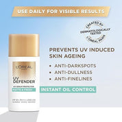 L'Oréal Paris Sunscreen, Lightweight Matte Sunscreen