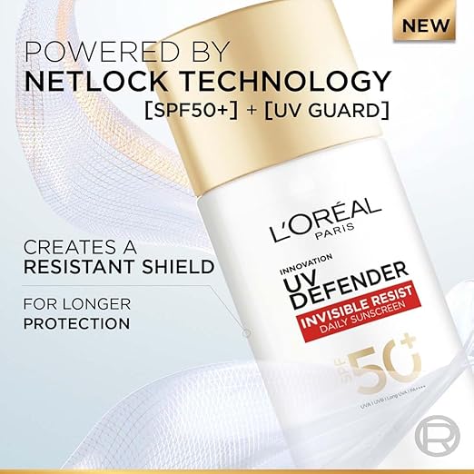 L'Oreal Paris Uv Defender Invisible Resist Daily Sunscreen Spf50+ Pa++++