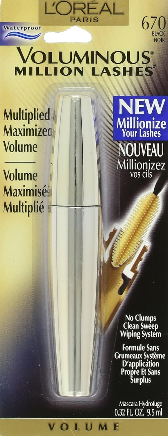 L'Oreal Paris Voluminous Million Lashes Waterproof Mascara