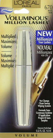 L'Oreal Paris Voluminous Million Lashes Waterproof Mascara