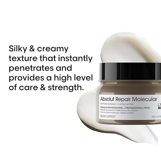 L'Oréal Professionnel Absolut Repair Molecular Deep Repairing Rinse-off Cream Mask for Damaged Hair