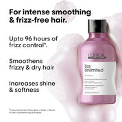 L'Oréal Professionnel Liss Unlimited Shampoo for Frizzy & Unruly Hair - 300ml