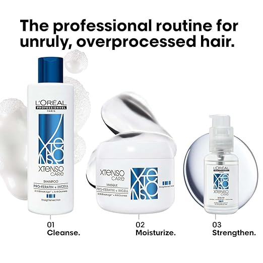 L'Oréal Professionnel Xtenso Care Shampoo for straightened hair - 300ml