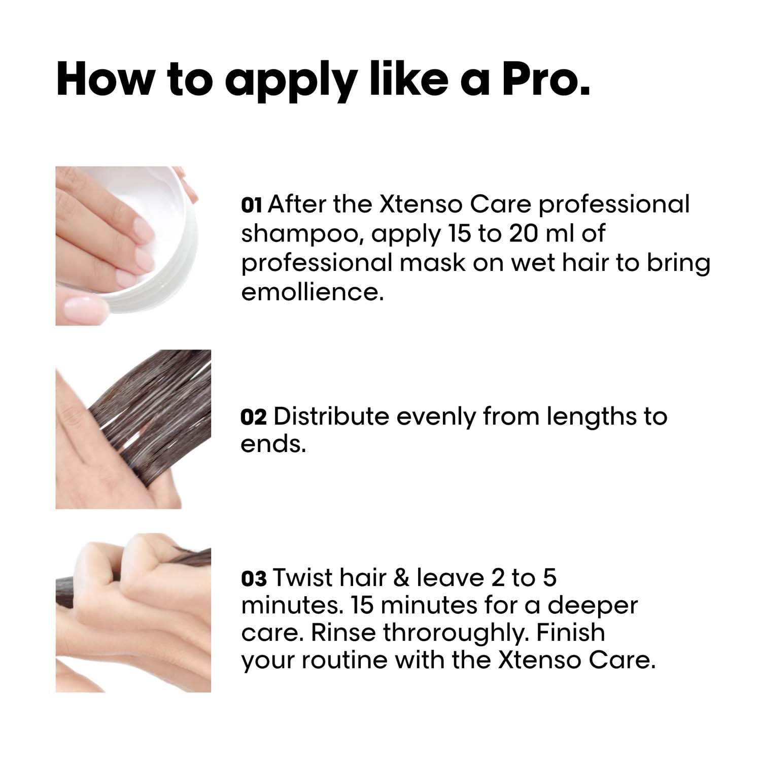 L'Oréal Professionnel Xtenso Care Masque for Frizz-Free, Smooth & Manageable Hair 196gms
