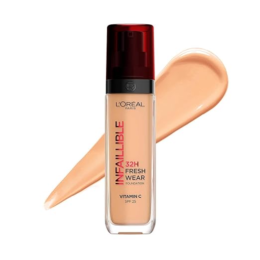 L'Oreal Paris Liquid Foundation, Infaillible 32H Fresh Wear
