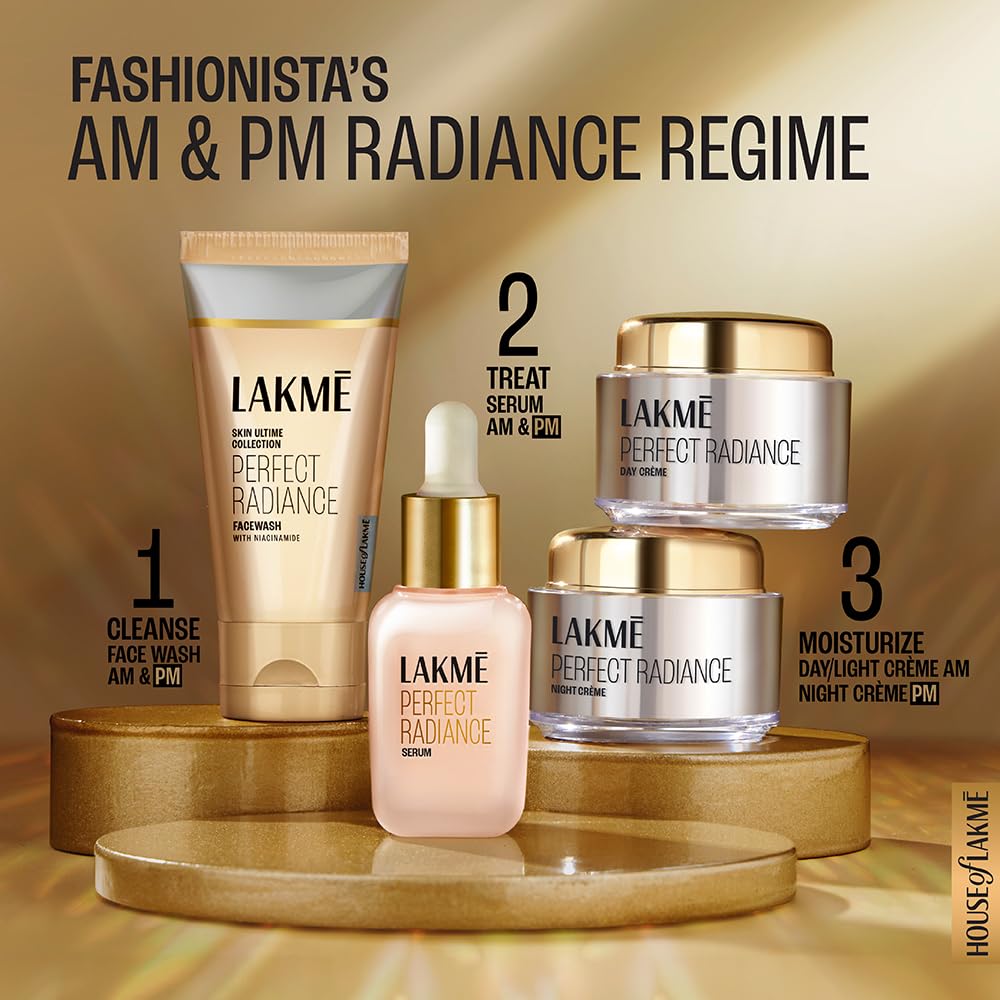 Lakme Absolute Perfect Radiance Skin Brightning Niacinamide Serum (32ml)