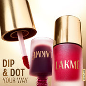 Lakme 9to5 Double Duty Lip & Cheek Water Stain Sunset Kiss - 9ml