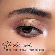 Lakme Be-Jewel Multichrome Eyeshadow Palette |10 Shades |