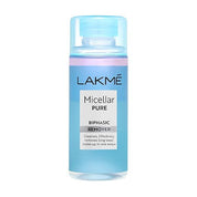 Lakme Biphasic Micellar Face Cleansing Water 100ml | Removes Waterproof Makeup | Oil and Water Formula
