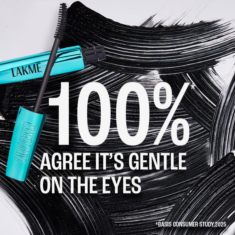 Lakme Eyeconic Lash Curling Mascara, Black, 9ml