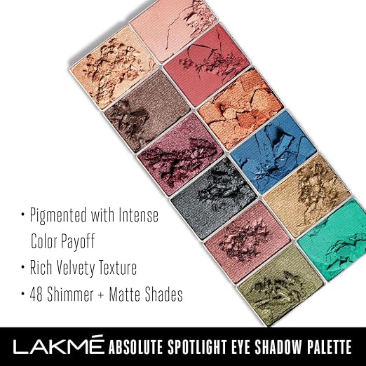 Lakmé Glitterati Chroma Chic Eye Shadow Palette,  Berry Martini|| 12 g