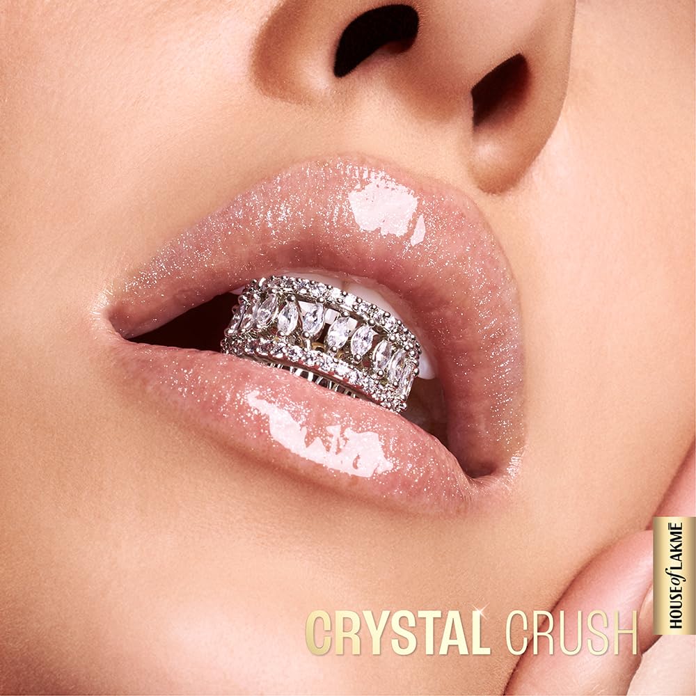 Lakme Glitterati Lip Glaze 301 Crystal Crush 5ml