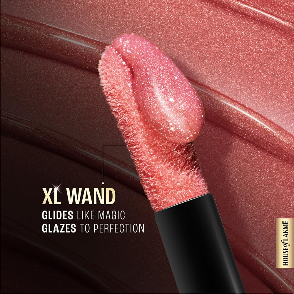 Lakme Glitterati Lip Glaze 301 Crystal Crush 5ml