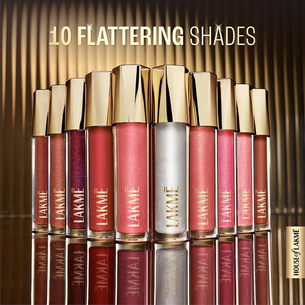 Lakme Glitterati Lip Glaze 301 Crystal Crush 5ml