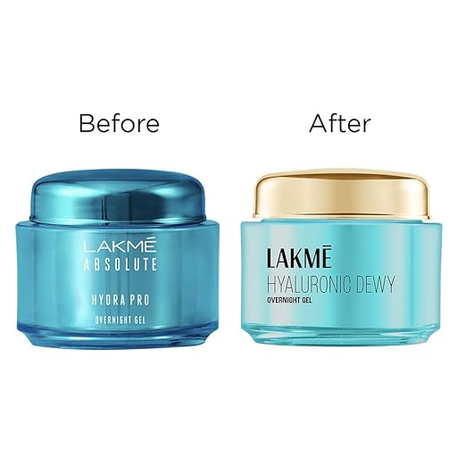 Lakme Hyaluronic Dewy Overnight Gel with Hyaluronic Acid 50G