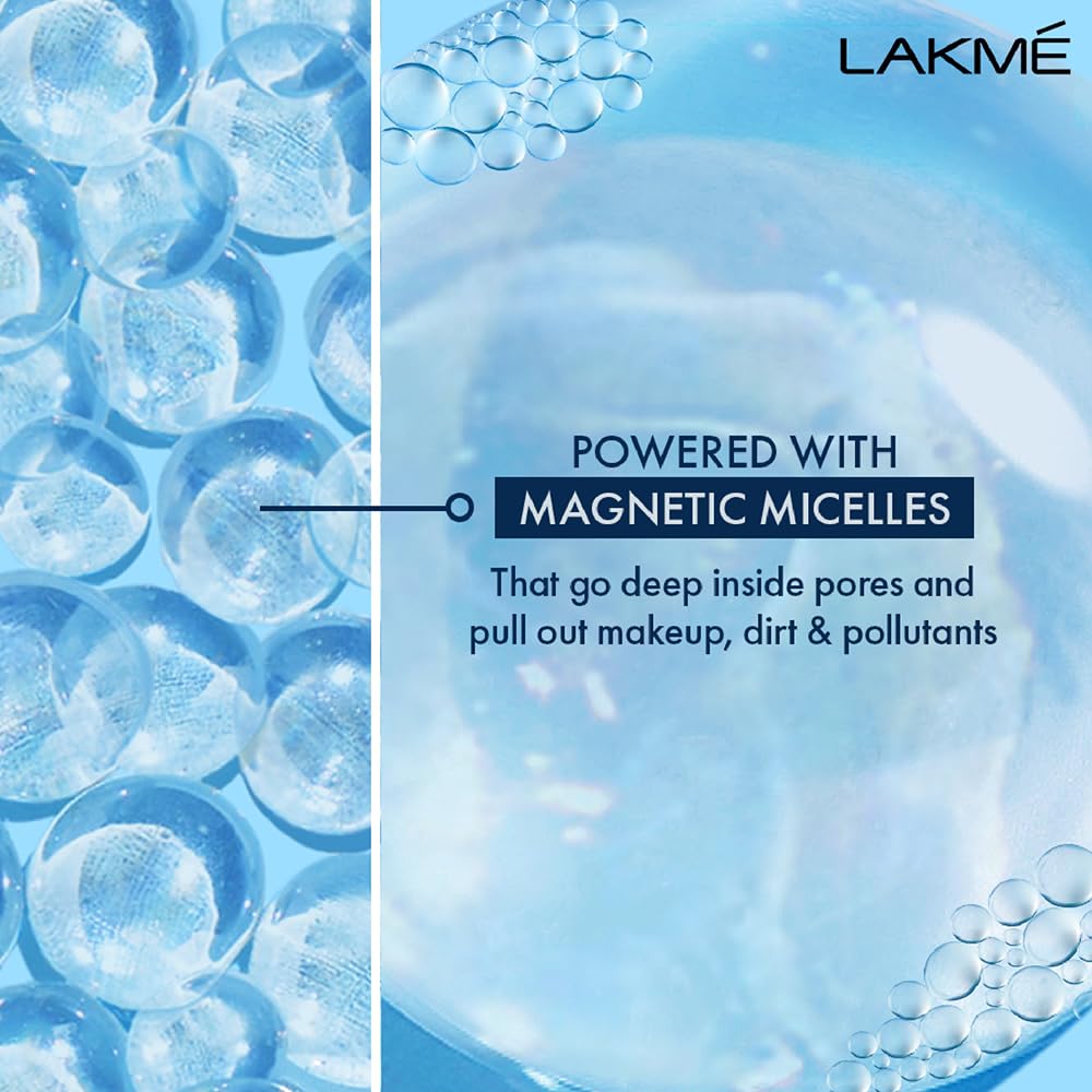 Lakme Micellar Pure Facewash for Deep Pore Cleanse