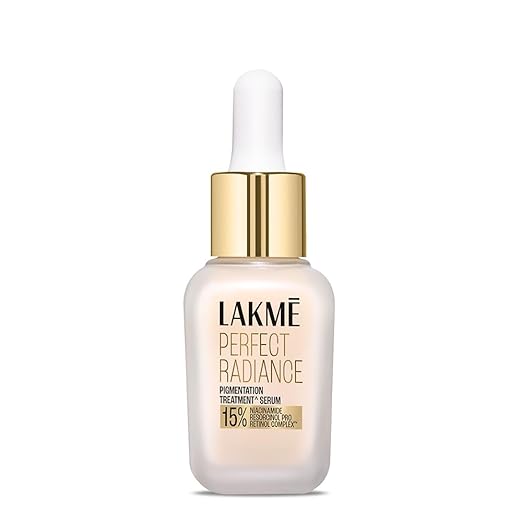 Lakme Perfect Radiance Pigmentation Treatment Serum with 15% Niacinamide Resorcinol Pro Retinol Complex,