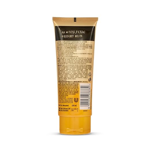 Lakmē Sun Expert SPF 30 PA++ Ultra Matte Lotion Sunscreen with Niacinamide
