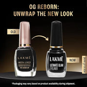 Lakme Ultimate Glam Eye Liner, Semi Matte, Quick drying, Water resistant & Smudgeproof Eye Liner