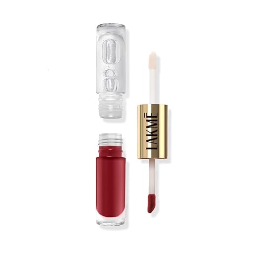 Lakme 9to5 Double Duty Matte to Glass  Liquid Lipstick