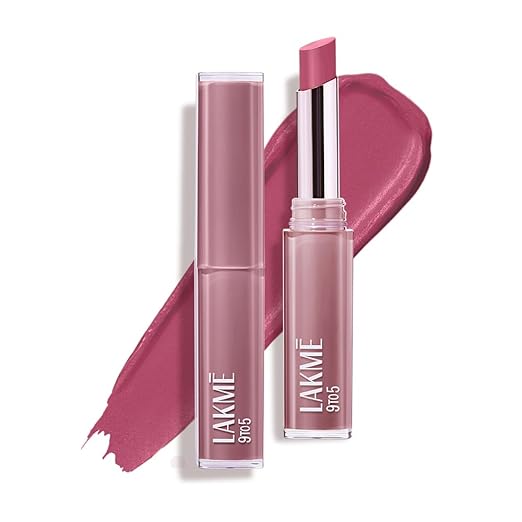 Lakme 9to5 Lip Tattoo Matte Slim Stick, Vision in Pink, 2g,