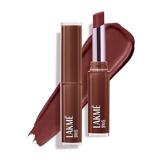 Lakme 9to5 Lip Tattoo Matte Slim Stick, Vision in Pink, 2g,