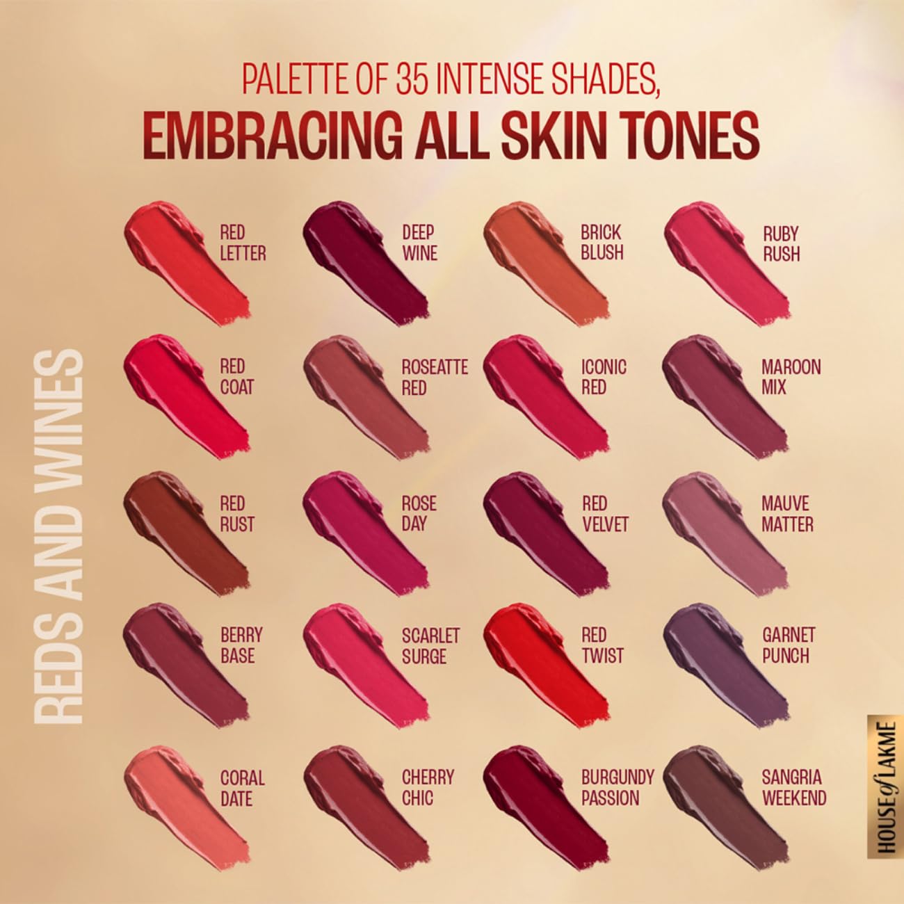 Lakme Powerplay Priming Matte Lipstick, Lasts 16hrs, Hydrates Lips