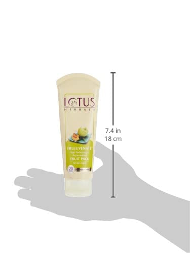Lotus Herbals Frujuvenate Skin Perfecting and Rejuvenating Fruit Pack, 120g