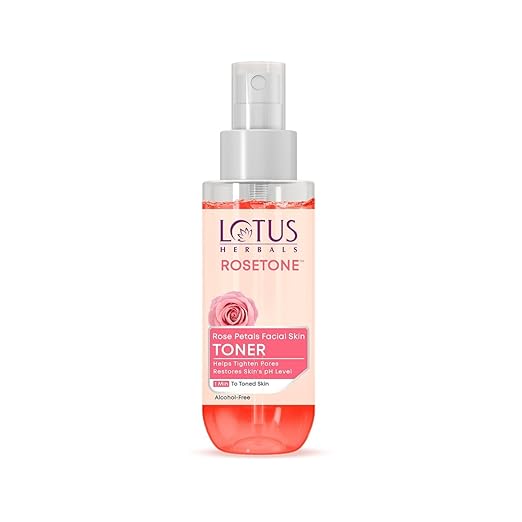 Lotus Herbals Rosetone Rose Petals Facial Skin Toner | 100 ml
