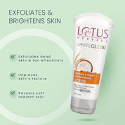 Lotus Herbals WhiteGlow Skin Brightening Oatmeal & Yogurt Scrub