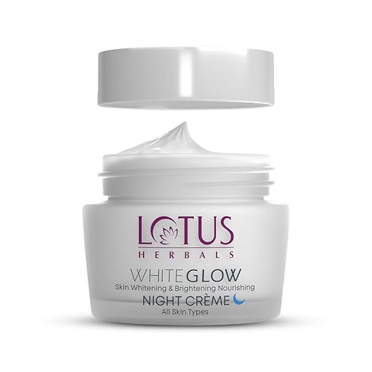 Lotus Herbals Whiteglow Skin Whitening & Brightening Nourishing Night Creme 60g